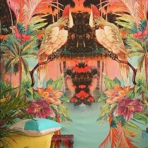 birds of paradise urban outfitters tapestry 🌺🐠🌴